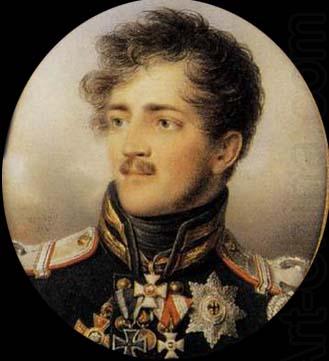 Prince August of Prussia, Jean Baptiste Isabey